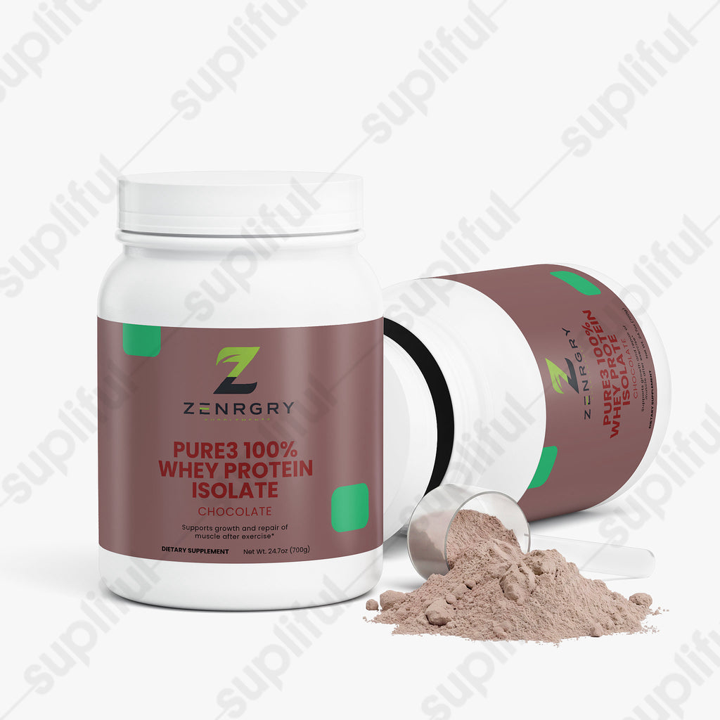 Pure3 100% Whey Protein Isolate (Chocolate)