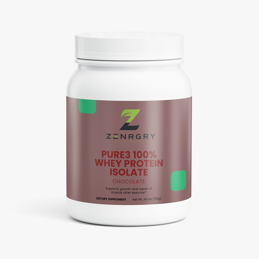 Pure3 100% Whey Protein Isolate (Chocolate)
